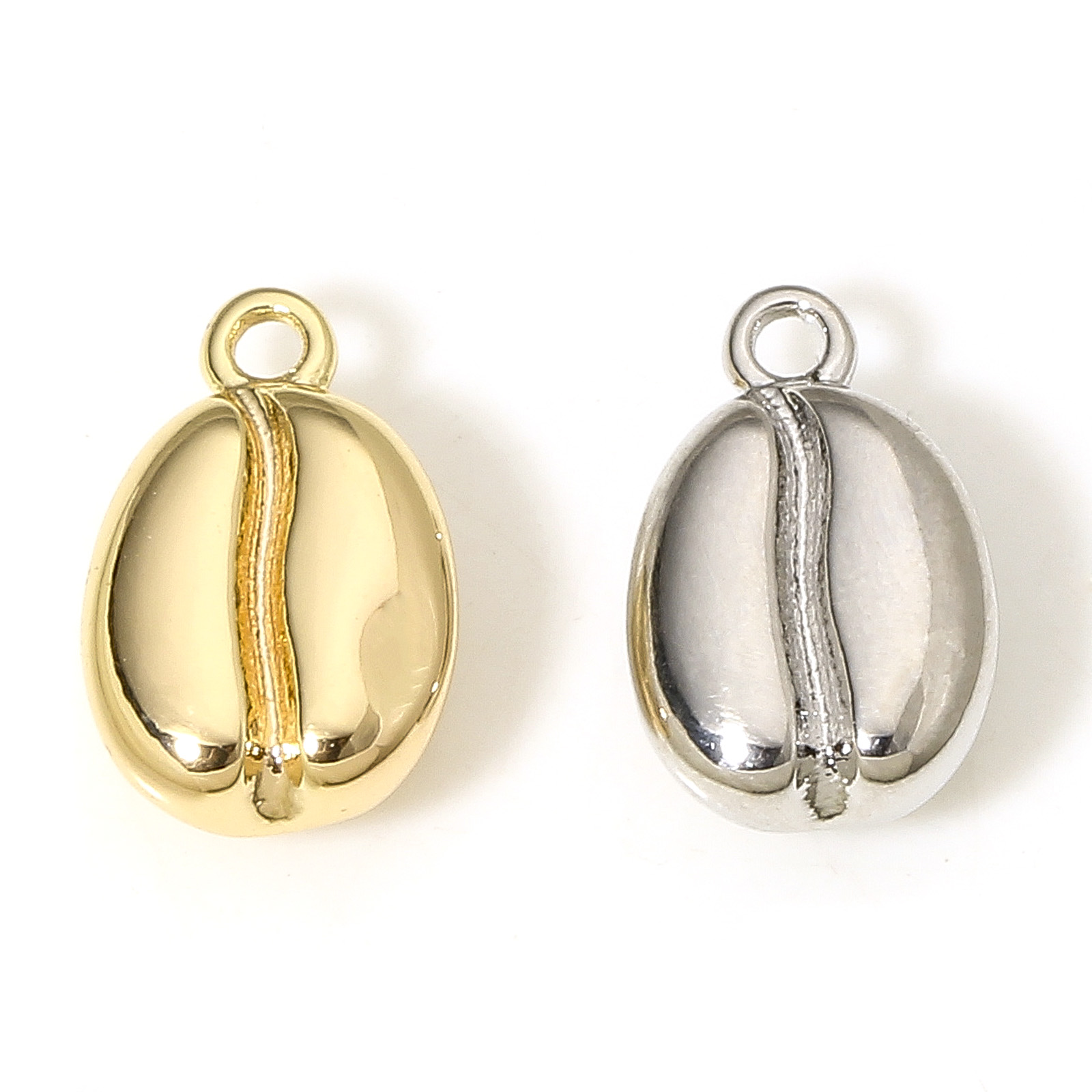 3D Printing Jewellery - 2 шт. новые латунные подвески золотого