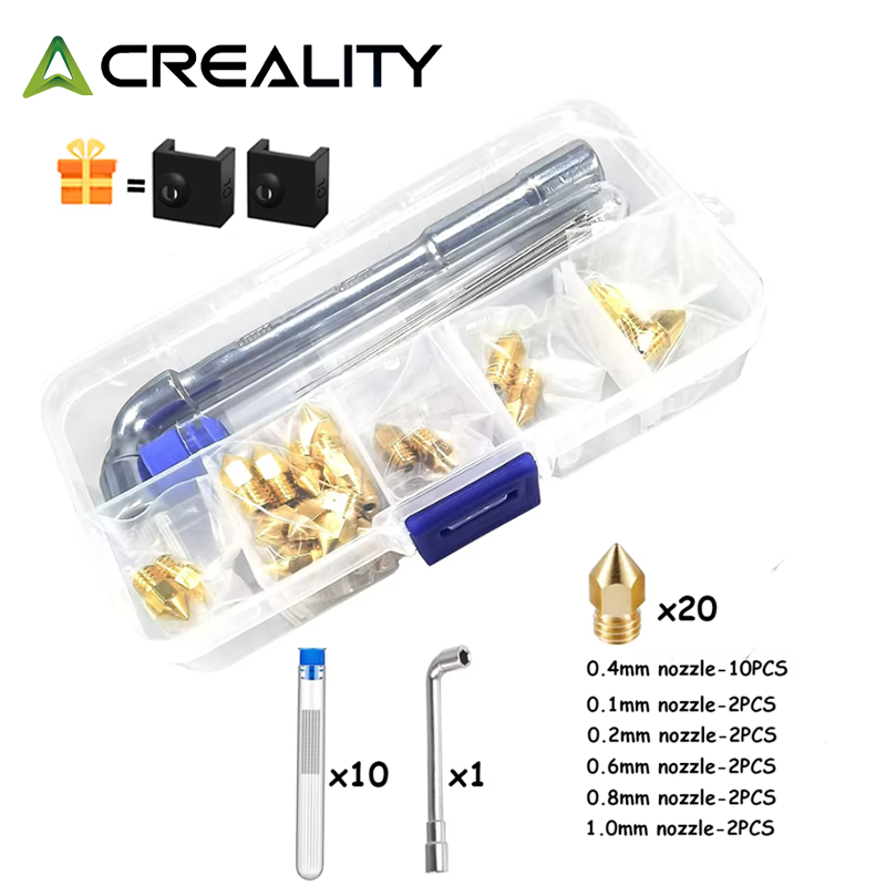 3D Printing News - CREALITY 20 шт. латунное сопло MK8