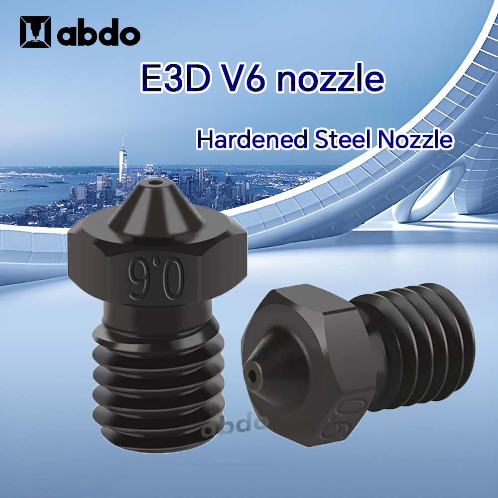 3D Printing Titanium - Сопла E3D 0.2/0.4/0.6/0.8 мм из закаленной