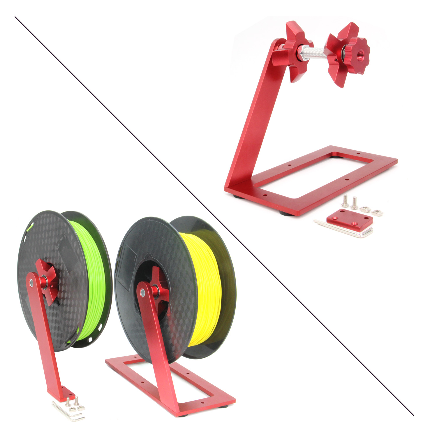 Abs Filament Spool - 3D-принтеры нити держатель Поворот катушка накаливания