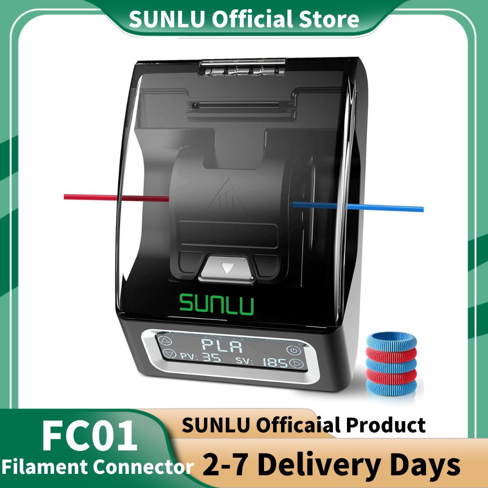 Abs Filament Spool - SUNLU FC01 Разъем нити, быстрый нагрев,