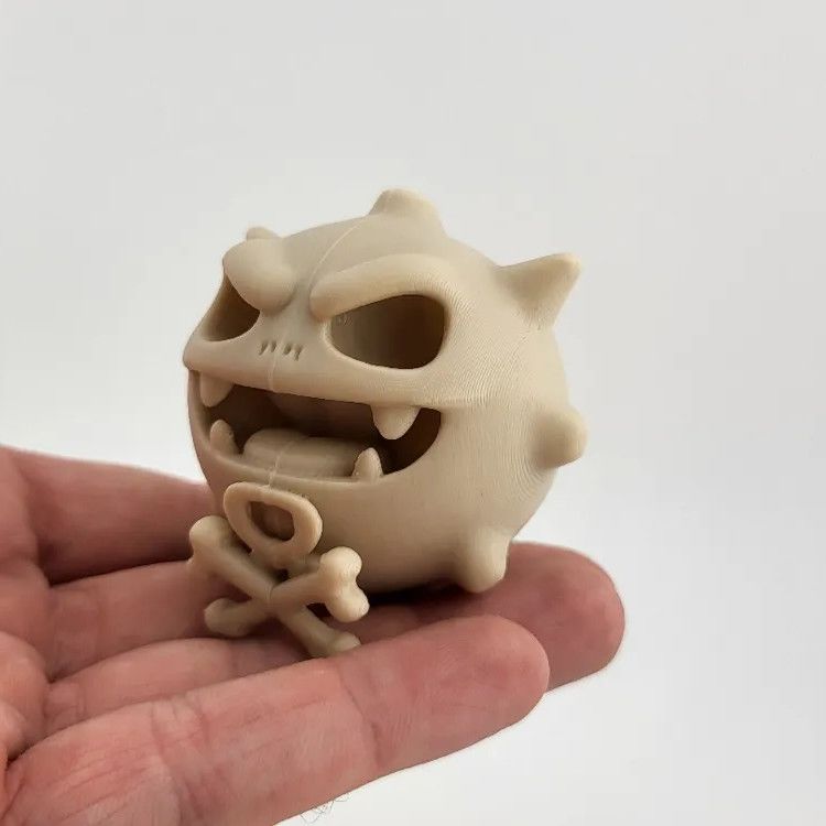 3D Printing Mockup - 3D-печатная модель скелета покемона: коллекционная фигурка,