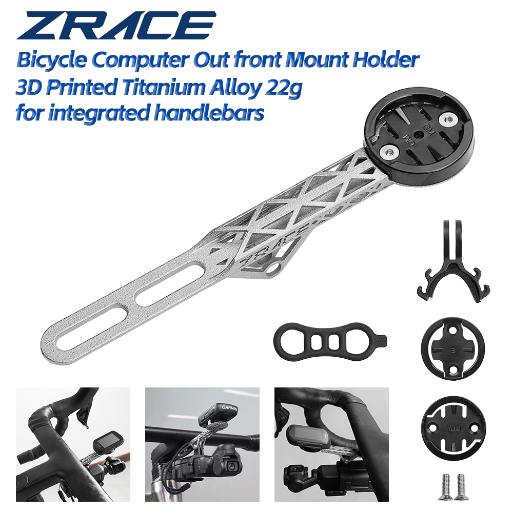 3D Printing Titanium - Крепление ZRACE для велокомпьютера из титана,