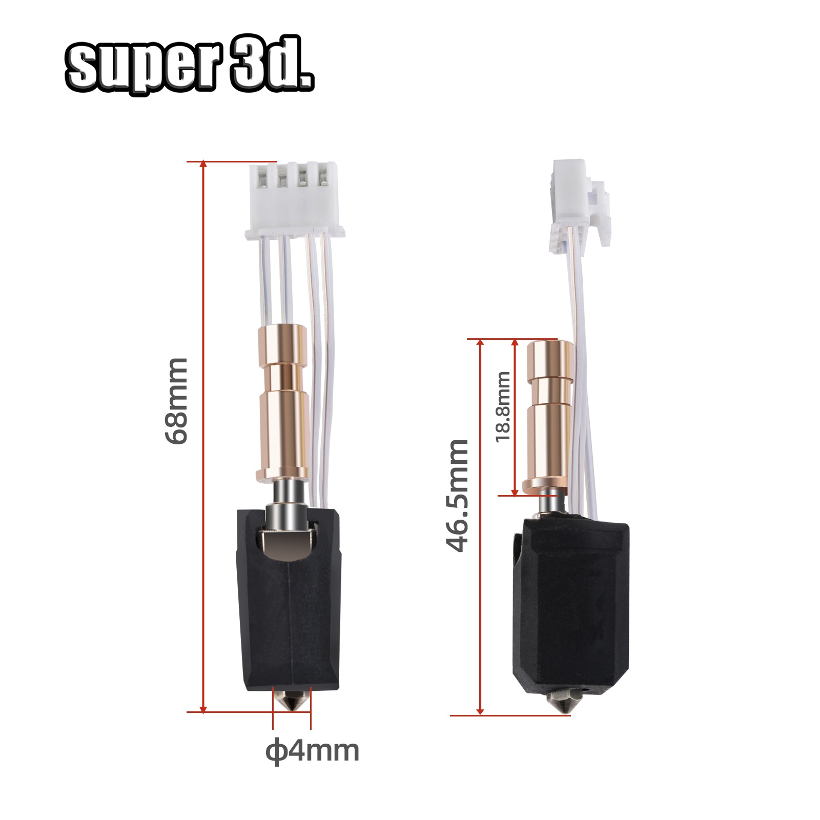 Комплект модернизированного хо – обзор и цена Nozzle 0.4Mm Hardened