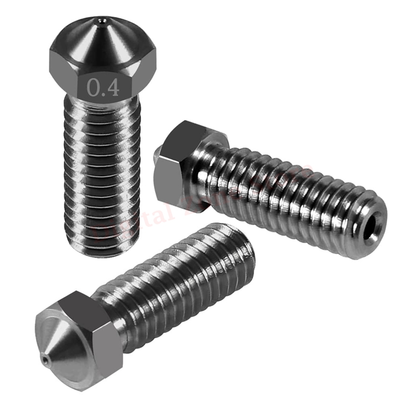 Сопло Volcano V6 из закаленной – обзор и цена Nozzle 0.4Mm Hardened