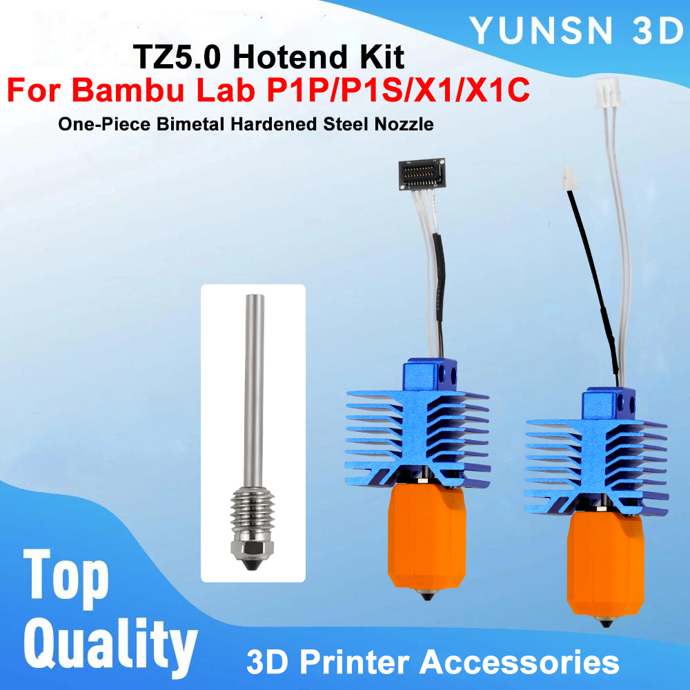 Комплект хотэнда TZ5.0 для Bam – обзор и цена Nozzle 0.4Mm Hardened