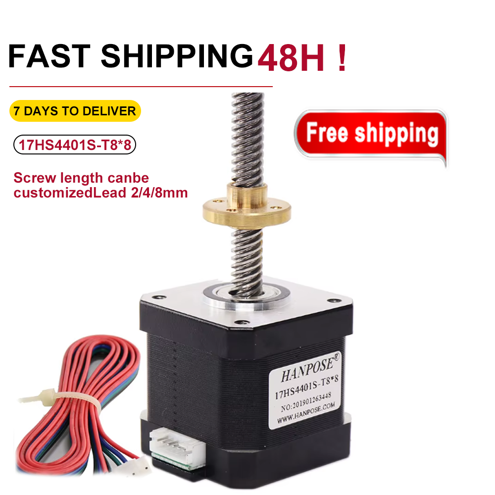 Винтовой шаговый двигатель NEM – обзор и цена Lead Screw Stepper