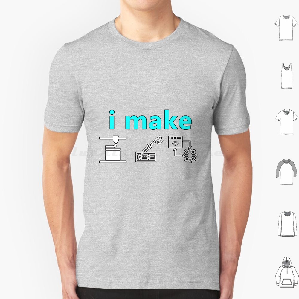 Футболка I Make Stuff, хлопков – обзор и цена 3D Printing Maket