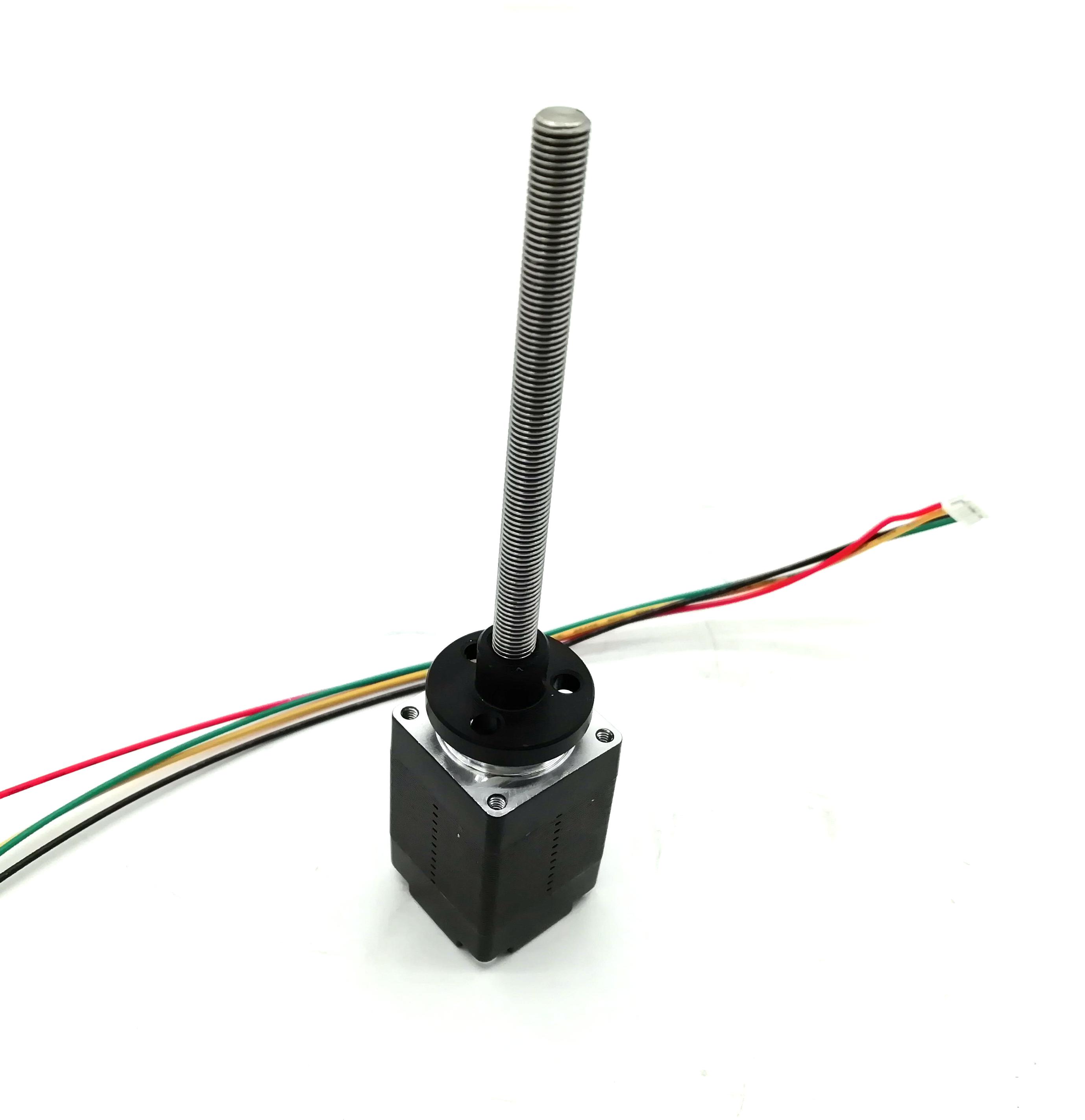 Nema8 Линейный шаговый двигате – обзор и цена Lead Screw Stepper