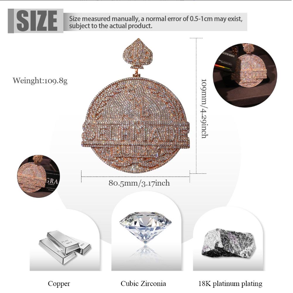 Кулон «Self Made» с кубическим – обзор и цена 3D Printing Jewellery