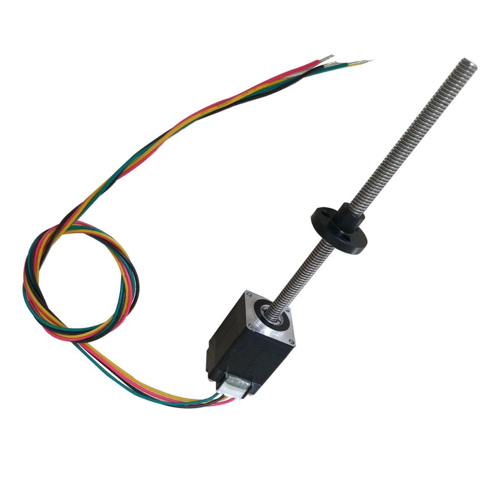 Линейные шаговые двигатели Nem – обзор и цена Lead Screw Stepper