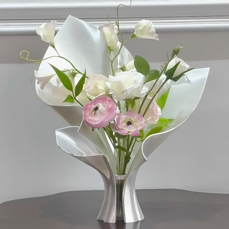 Минималистичная белая керамиче – обзор и цена 3D Printing Vase