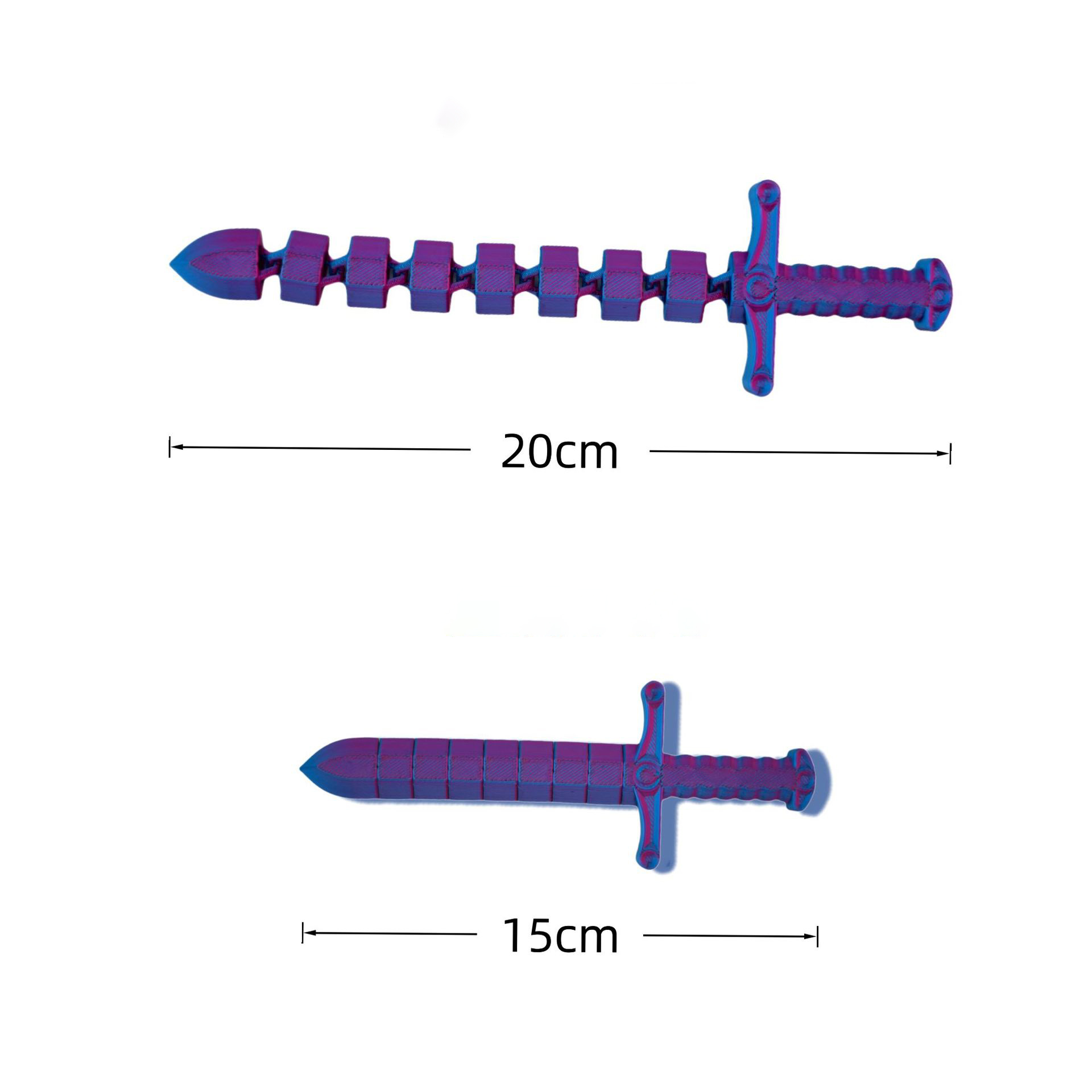 Новый 3D печатный меч, подвижн – обзор и цена 3D Printing Article